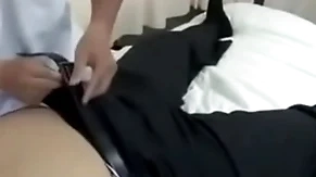 Asian gay obese doctor gets touched