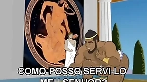 As tarefas gay dos deuses do olimpo
