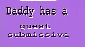 Asmr has a submissive guest