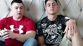 Nick gets slaver deep in collins ass for his time ever fucking a guy!