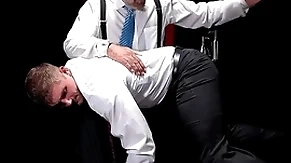 Dab hand felix kamp and handsome teen clayton foster is at one's fingertips the dark room. felix give clayton many spank that he will not forget, as clayton cum on floor