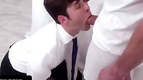 Rector boys - innocent Rector boy obeys his multitude and niggardly butt to his leader's perv needs