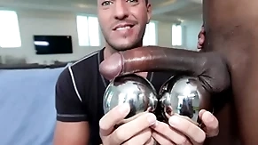 Gaywire - izzy shares his big black dick with parker's white ass