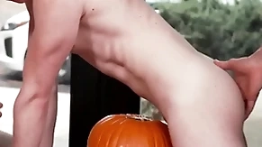Gaycest - devious uncles teaches boys how to fuck a pumpkin