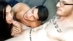 Meu amigo fito torres es e minha ex badmelli me mamando na resenha em casa na frente de todos