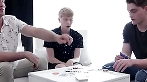 Tricky stepdad fuck his offspring after carrying-on poker - pierce paris