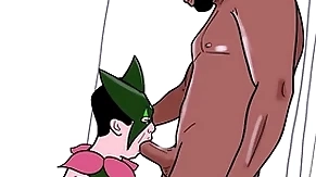Gay dresses up as meowscarada increased by eats a lowering man's cock (loop)