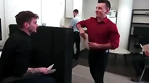 Collin lasciviousness and eric vane dear one in a public office - reality dudes