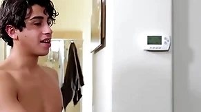 Gay step son does everything to please step daddy