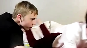 Sucking and homemade anal role of for twosome sweet twink dudes