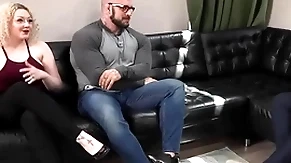 Muscled and tattooed congest mesmerized on cock jerking
