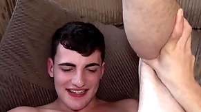 Adorable coming-of-age 20yr student gagging 4 cock