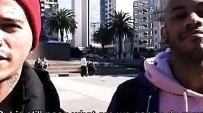Black jock and latino twink amateur fuck for cash in uruguay pov