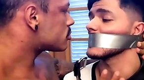 Fito torres in bondage scenes with jerri gomes fucking secured up and gagged