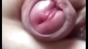 Boy twink cock close up cum