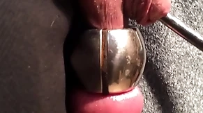Stretching urethra and balls at the same majority