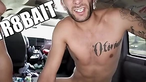 Bait bus - sexy straight bait brian adams goes gay for pay with our latino buddy tegan reigns