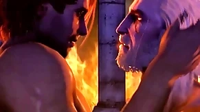 Short: soft Utopian sexual intercourse hard by the fire