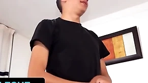 Latin leche - random cameraman invites latino with big unreduced dick to fuck young twink in his place