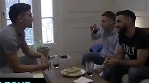 Horny stud jonas matt takes rodrigo el santos huge latin cock while his bf is watching - latin leche