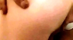 Pushing ping pong tripe out of sexy asshole in public bathroom