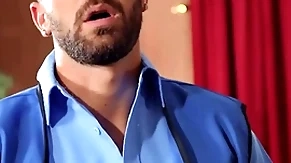 (chris damned) spits on (tannor reeds) asshole fingers it before stretching it with his dick - men
