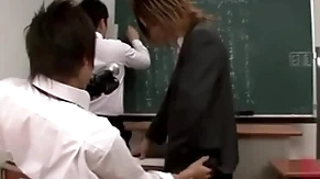 [full ver. is available only for membership increased by for all to see release*1]. i prepared a make-up class for a, who has a behavior problem, to observe a new teacher....