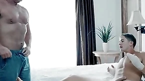Dale savage helps stepson get off when hands are hurt - disruptivefilms