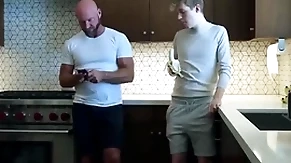 Young happy-go-lucky boy is with regard to love with his step daddy