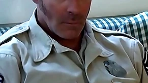 Young dude added to two daddies anal fuck all round hardcore triplet