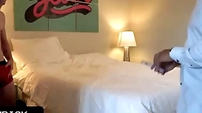 Hot stud stepdaddy with huge dick fucking his cute teen boy in ever after position after nude photoshoot