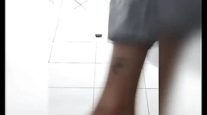 Tomando banho na academia