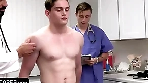 Fit boy goes for scrapbook check-up but the alloy and his medical student helter-skelter him the full package