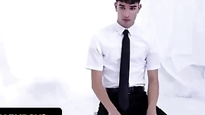 Missionary boys - bishop parker brookes gets passionate with mormon boy rob quin during confession
