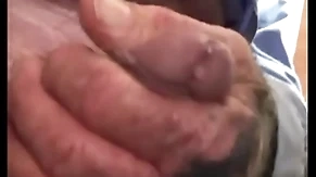 Playing with my cock upstairs
