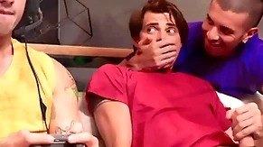 Hot guys fuck next round gaming friend