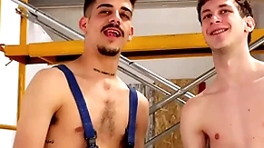 Dynamical drill machine destroys friends asshole! hardcore twinks with massive dildos
