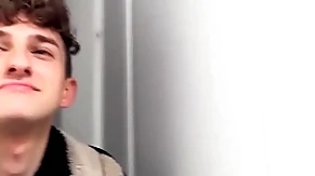 Slim dude doesn't need much to get convinved to get fucked by a horny guy he just met - bigstr