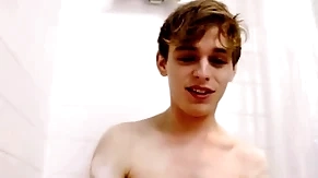 Twink step brother fucked unconnected with older step brother in bathtub
