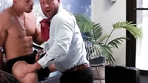 Killian knox and roman todd lustfully take bends blowing and rimming each other
