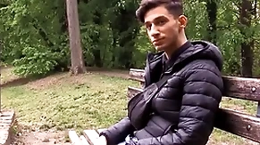 He catches his gf sucking someone else's dick, he then goes to the park and sucks a gumshoe for money - bigstr