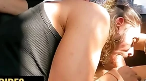Boring day goes wild when taxi driver leo blue pix up hot stud alexander garcia - dick rides