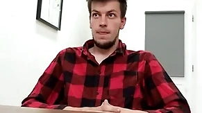 Sweet looking twink sucks his future boss' dick in the waggish place his waggish day increased by anfractuosities over to secure his job - bigstr